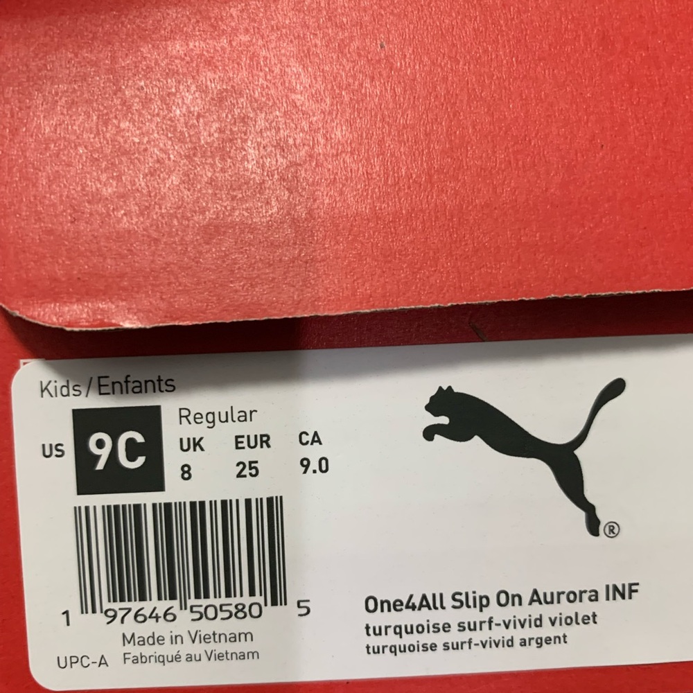 New Puma Shoes for Toddler